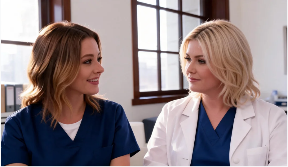Big Titty MILF Doctors and Nurses Use REVERSE GANGBANG To Cure Virgin Patient!